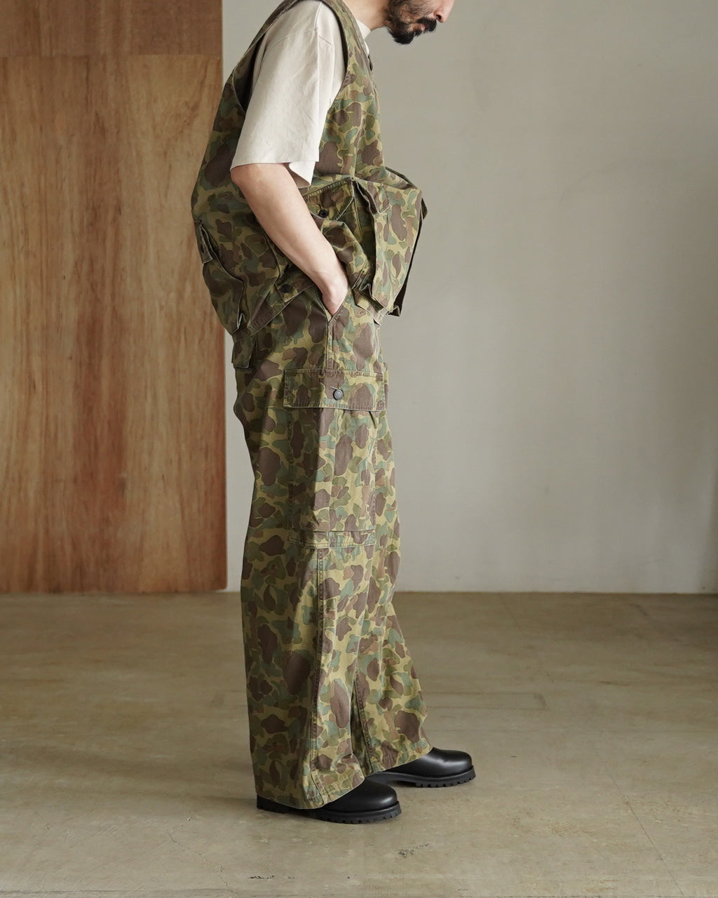 Nigel Cabourn ナイジェル・ケーボン 40年代 モンキーパンツ ミックス