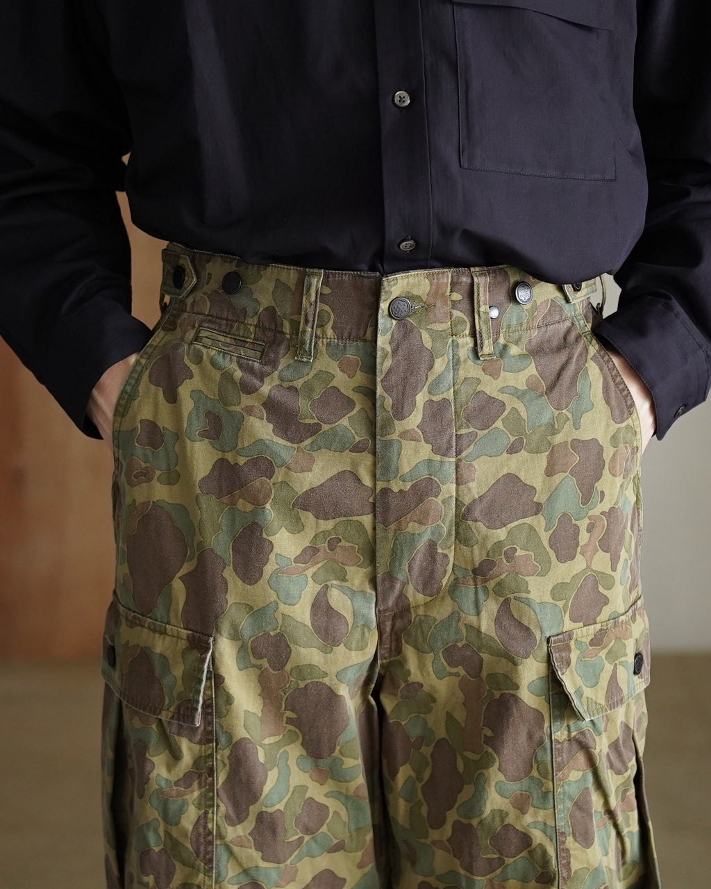 Nigel Cabourn ナイジェル・ケーボン 40年代 モンキーパンツ ミックス