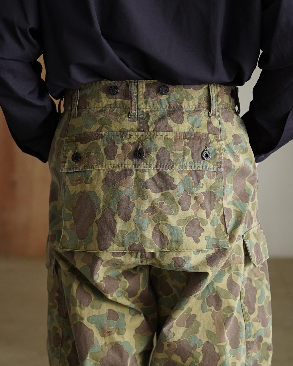 Nigel Cabourn ナイジェル・ケーボン 40年代 モンキーパンツ ミックス