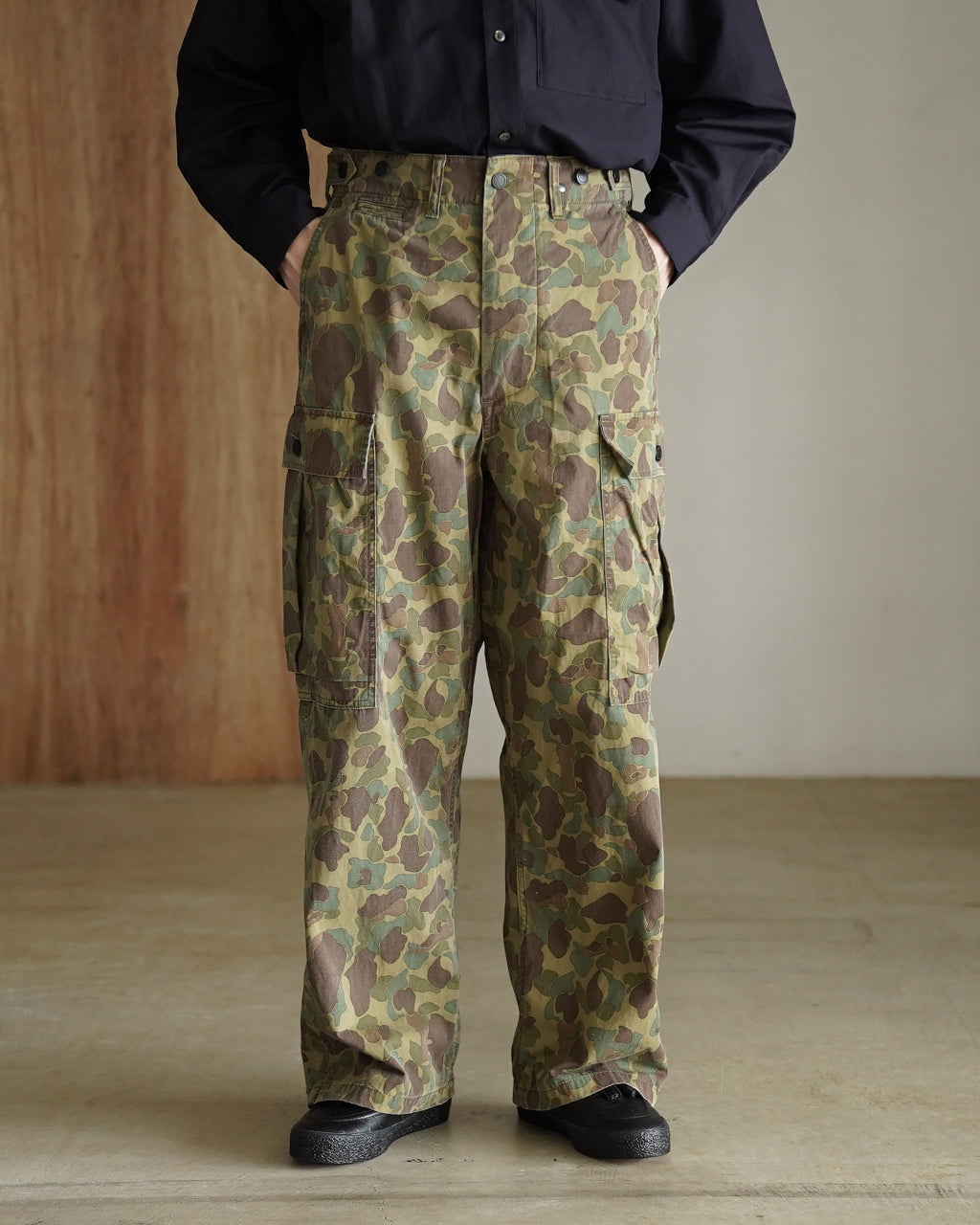 Nigel Cabourn ナイジェル・ケーボン 40年代 モンキーパンツ ミックス