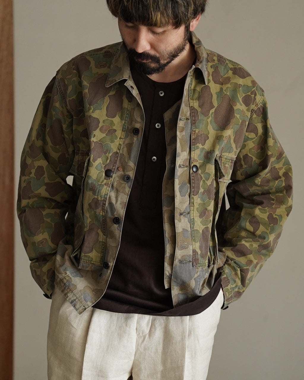 Nigel Cabourn ナイジェル・ケーボン 40年代 USMC ジャケット ミックス