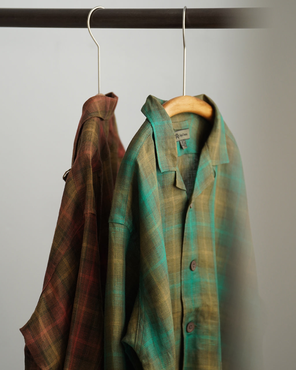 FRENCH CHORE JACKET - HEMP CHECK 80520010009