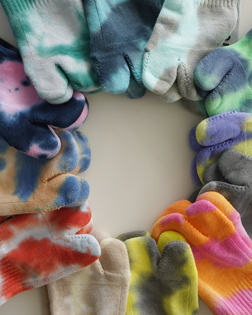 NODAL ノーダル Tie Dye Ankle Socks タイダイ染めソックス ND22X001 靴下 | Crouka(クローカ)