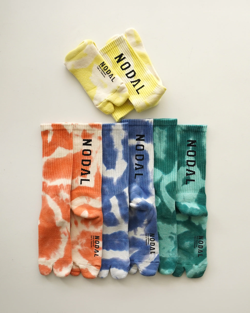 NODAL ノーダル TieDye Logo Socks タイダイロゴソックス 靴下 | Crouka(クローカ)
