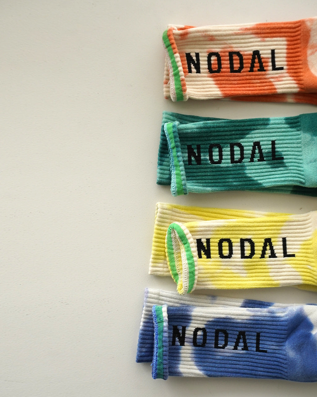 NODAL ノーダル TieDye Logo Socks タイダイロゴソックス 靴下 | Crouka(クローカ)
