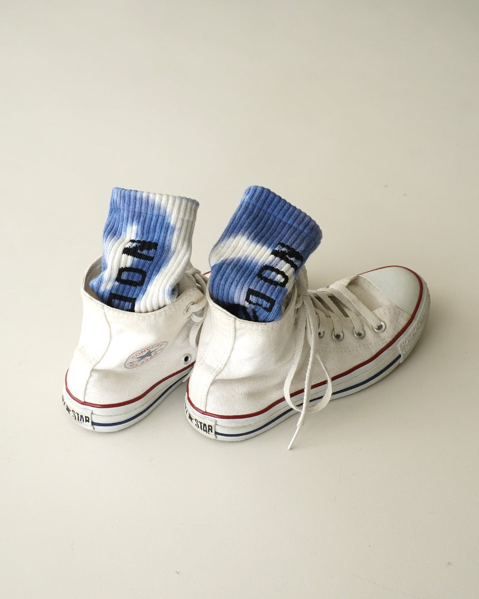 NODAL ノーダル TieDye Logo Socks タイダイロゴソックス 靴下 メンズ レディース ユニセックス NDY11 正規取扱店