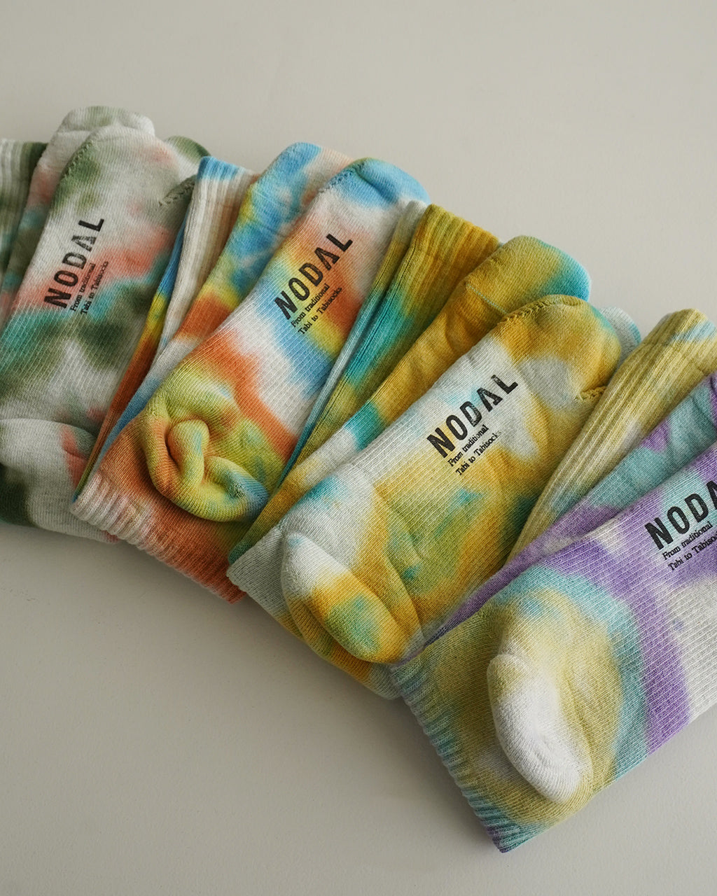NODAL ノーダル Tie Dye Long Socks タイダイロングソックス 靴下