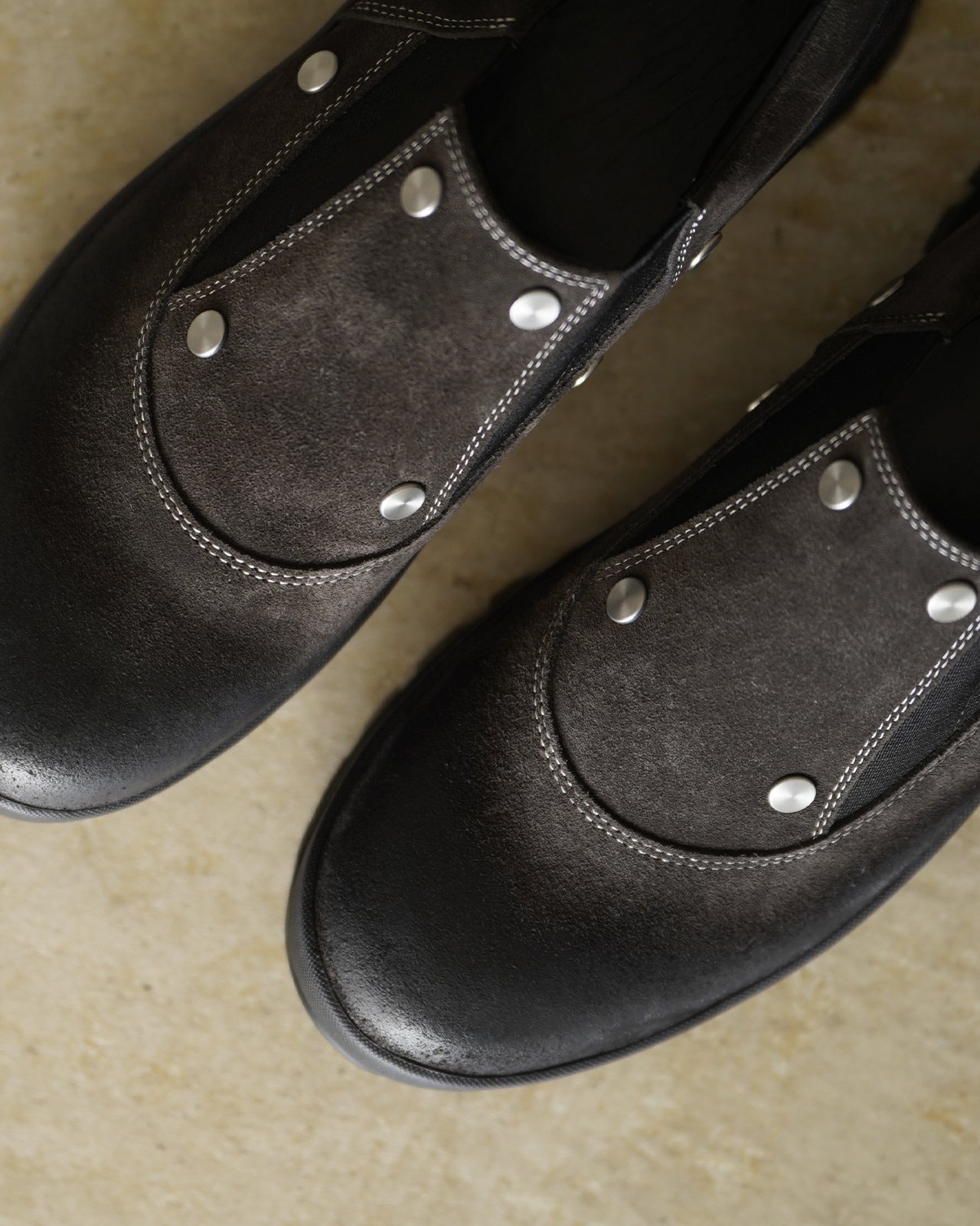 OAO公式ストアLES ARCS BOOTS LOW Black (レザルクブーツロウ