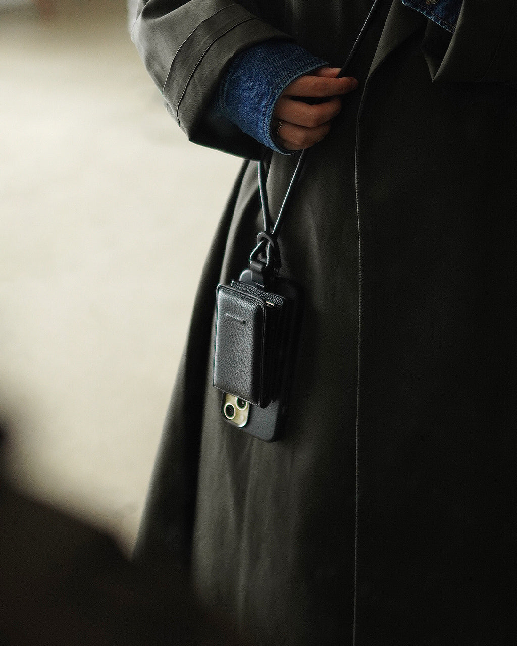 exchange shoulder wallet-set / iPhone accessories