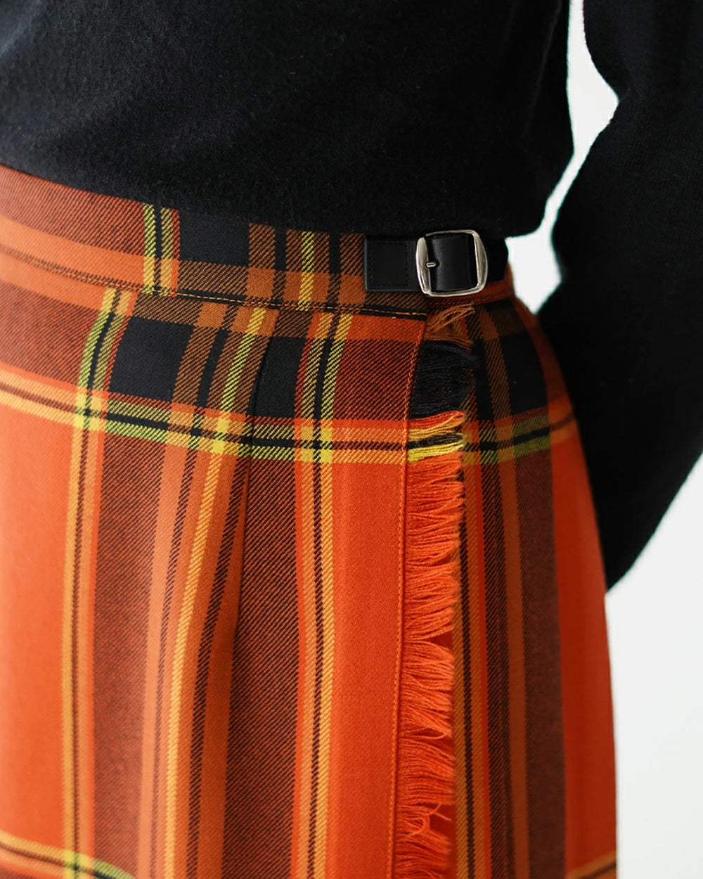 O'NEIL OF DUBLIN オニールオブダブリン【Crouka別注色】ウーステッド ウール イージー マキシ キルト スカート WORSTED WOOL EASY MAXI KILT 5093W【送料無料】