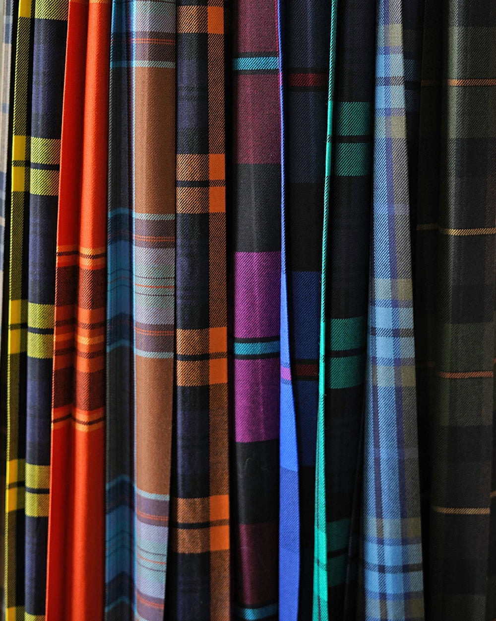 O'NEIL OF DUBLIN オニールオブダブリン【Crouka別注色】ウーステッド ウール イージー マキシ キルト スカート WORSTED WOOL EASY MAXI KILT 5093W【送料無料】