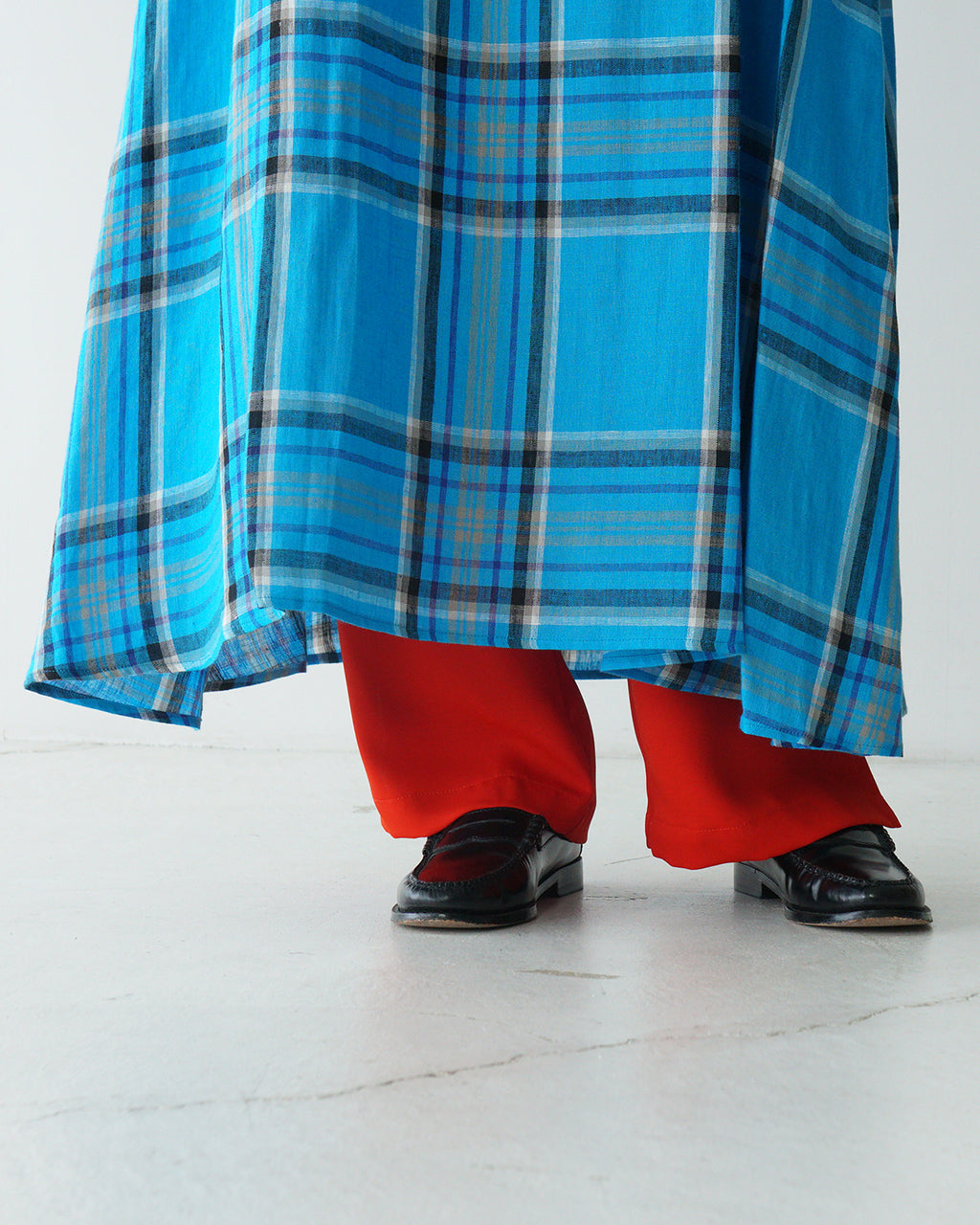O`NEIL OF DUBLIN オニールオブダブリン タータンチェック キャミソールワンピース TARTAN CAMISOLE DRESS ドレス フレア Aライン 732【送料無料】