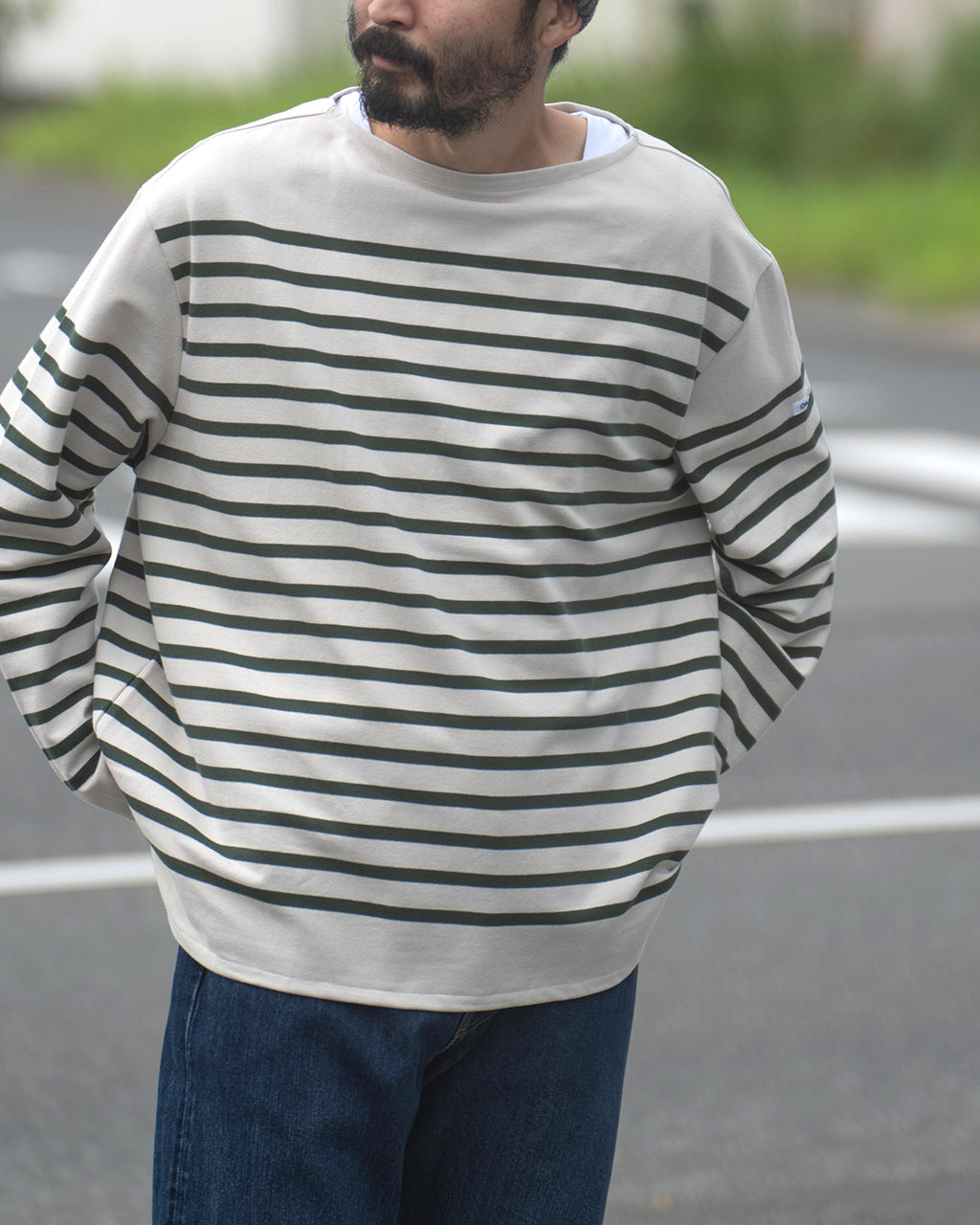 ORCIVAL オーシバル ボートネック ロングスリーブ プルオーバー BOAT NECK L/S P.O. ボーダー カットソー ロンT