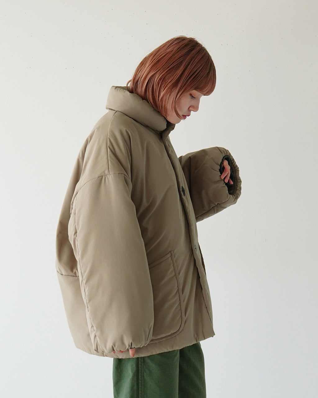 ポイント10倍！／ORCIVAL オーシバル スタンド カラー ブルゾン STAND COLLAR BLOUSON 2024秋冬 OR-A