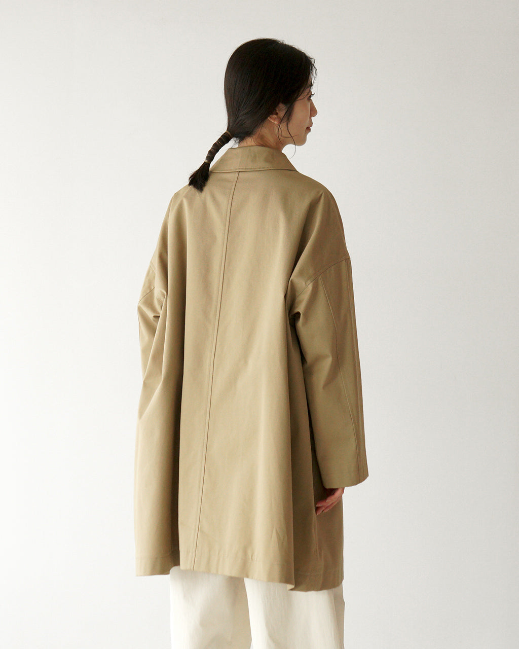 【SALE！30%OFF】ORCIVAL オーシバル バルカラーコート Cotton Gabardine Bal Collar Coat ドロップショルダー ステンカラーコート OR-A0582 CGB【送料無料】