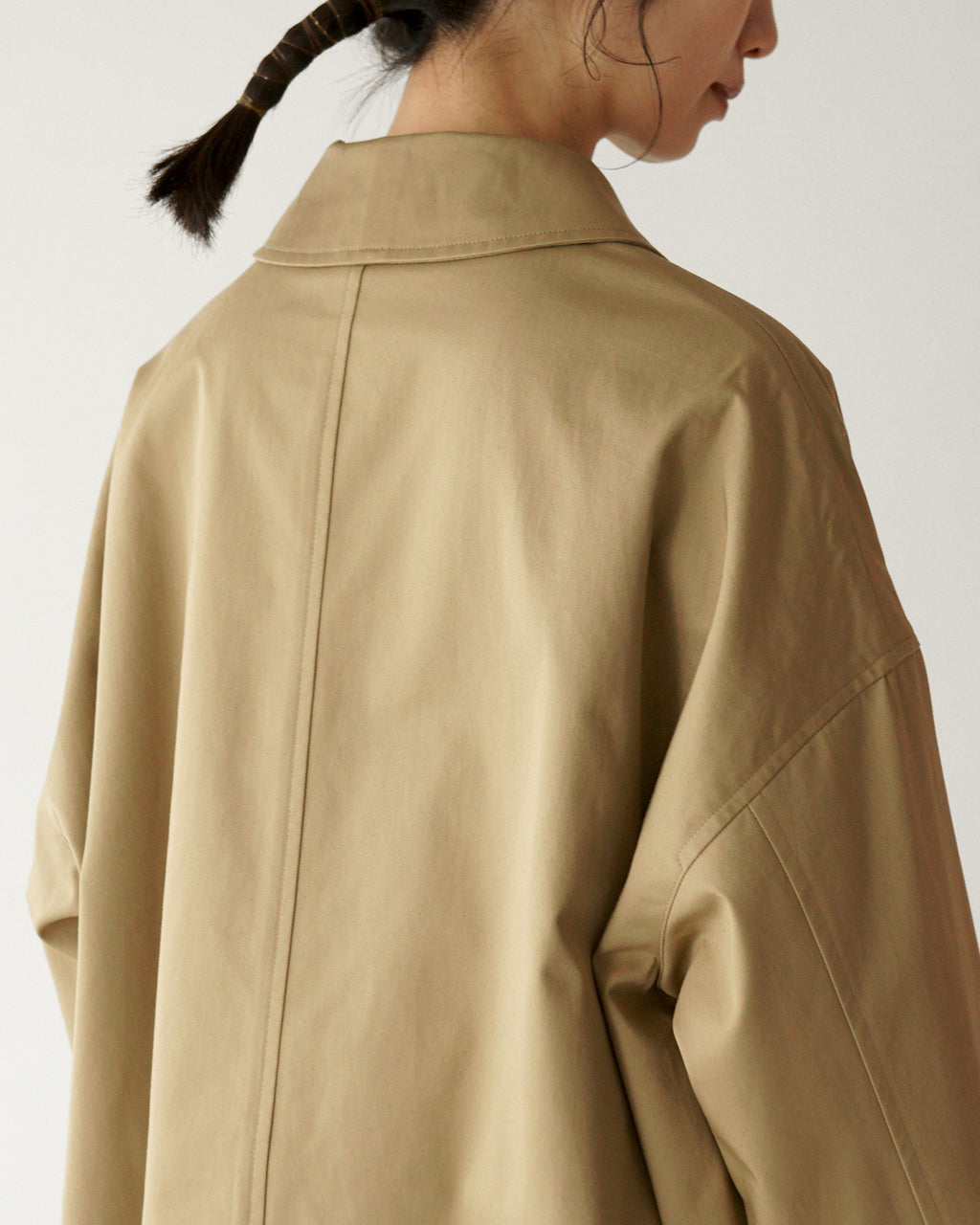 【SALE！30%OFF】ORCIVAL オーシバル バルカラーコート Cotton Gabardine Bal Collar Coat ドロップショルダー ステンカラーコート OR-A0582 CGB【送料無料】