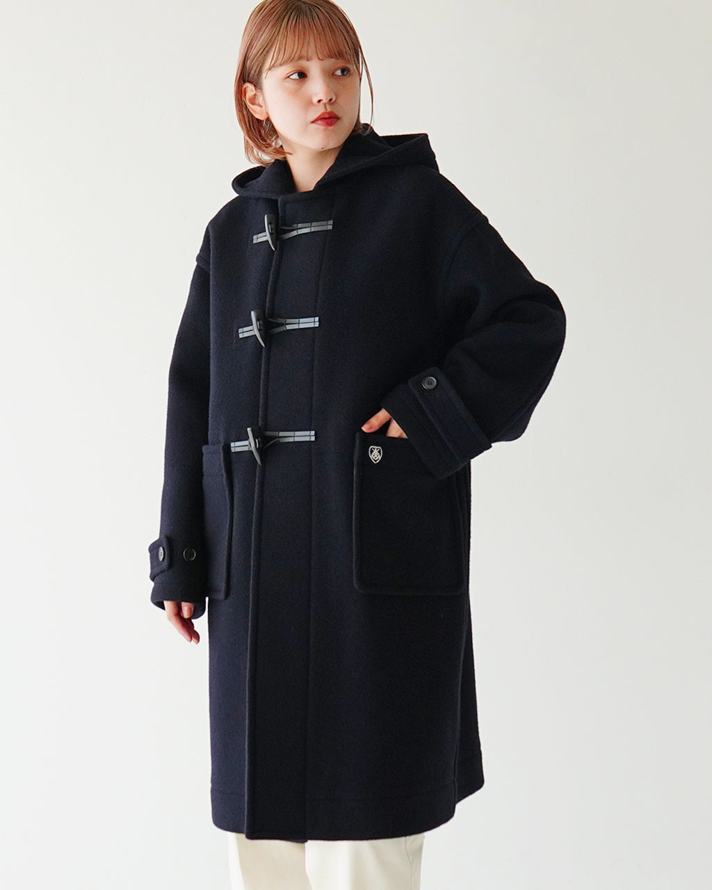 【SALE！20%OFF】ORCIVAL オーシバル ダッフル コート DUFFEL COAT ウール混 OR-A0591 DOM【送料無料】