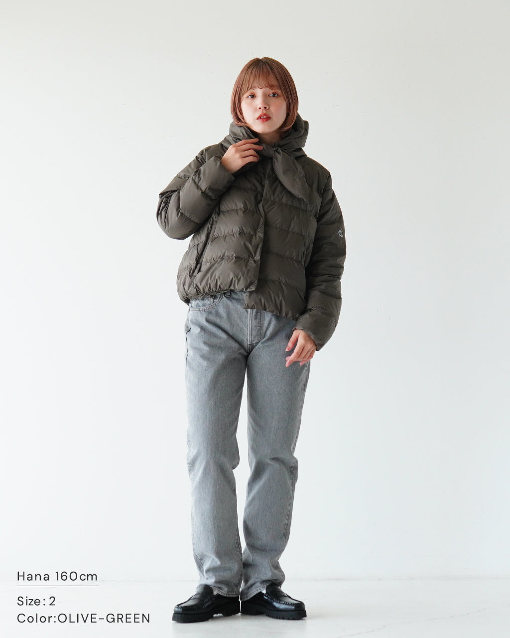 【SALE！30%OFF】ORCIVAL オーシバル ラウンド ネック ブルゾン ROUND NECK BLOUSON ジャケット ダウン OR-A0603 DPL【送料無料】