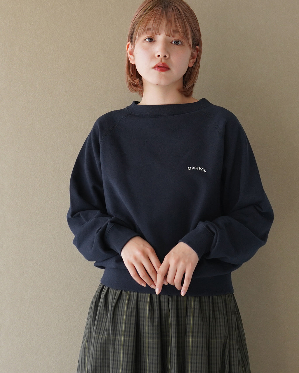 【SALE！30%OFF】ORCIVAL オーシバル ミニ フレンチテリー ボートネック スウェット MINI FRENCH TERRY BOAT NECK OR-C0157MAZ【送料無料】