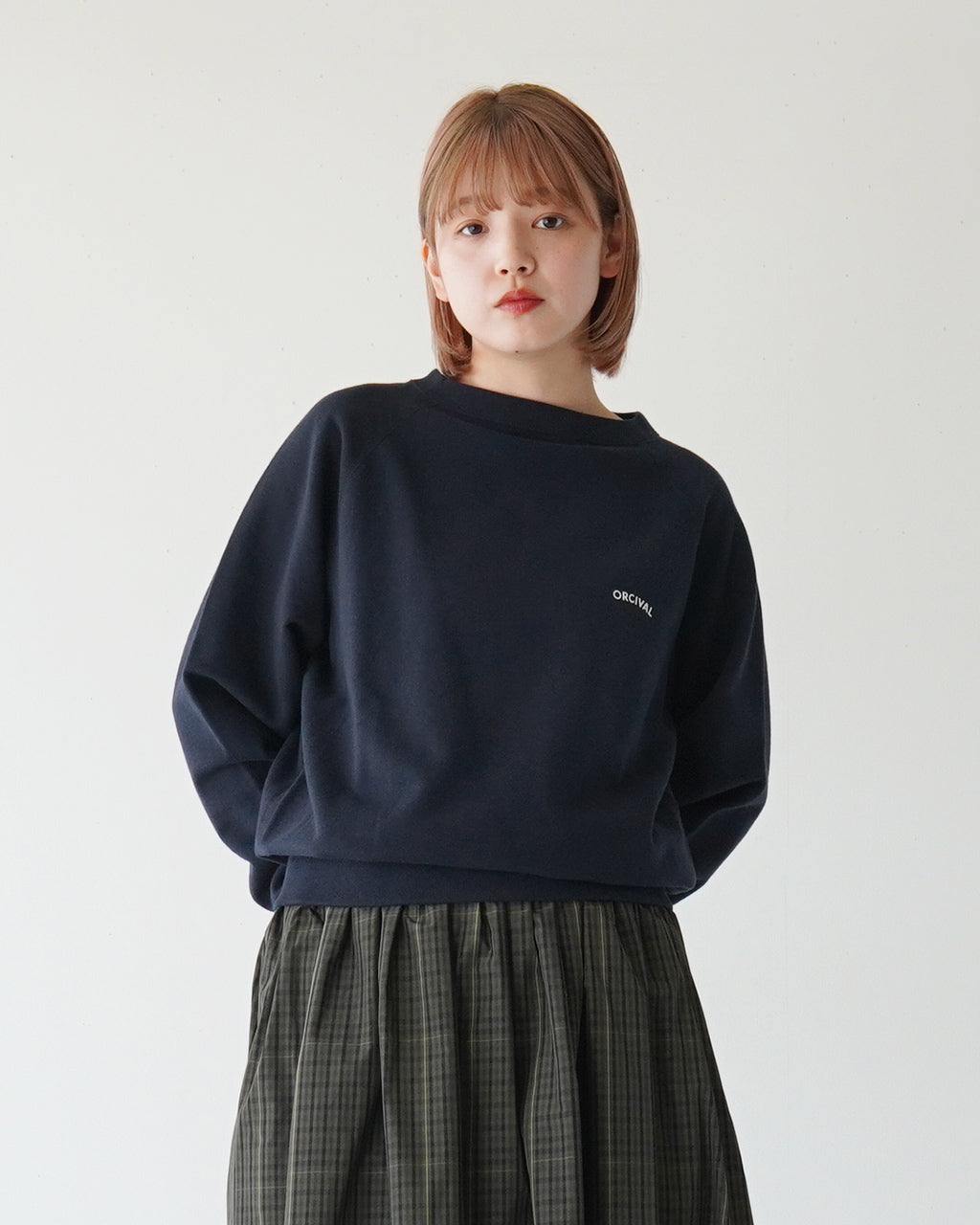 【SALE！30%OFF】ORCIVAL オーシバル ミニ フレンチテリー ボートネック スウェット MINI FRENCH TERRY BOAT NECK OR-C0157MAZ【送料無料】