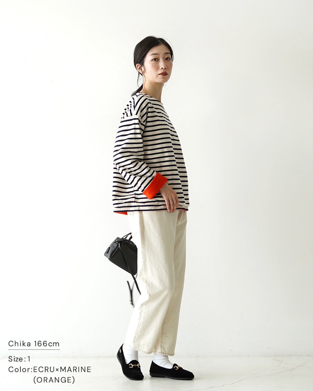 ORCIVAL オーシバル ボートネック ロングスリーブ ショート プルオーバー BOAT NECK L/S SHORT PULLOVER カットソー 裏起毛 OR-C0274BDJ【送料無料】