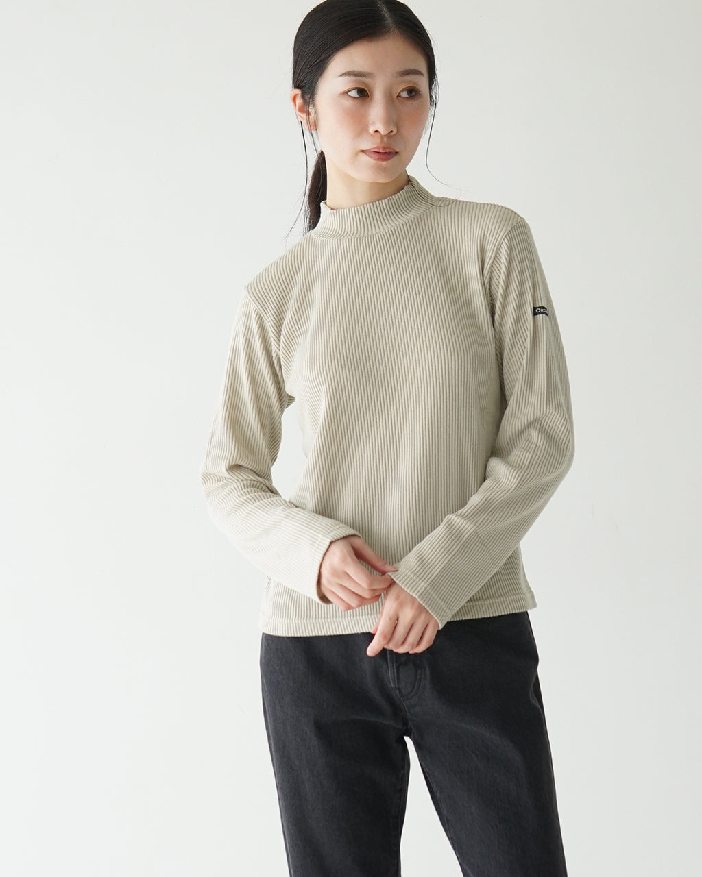 【アウトレット！30%OFF】ORCIVAL オーシバル モックネック ロングスリーブ プルオーバー MOCK NECK L/S PULLOVER OR-C0383 MOR