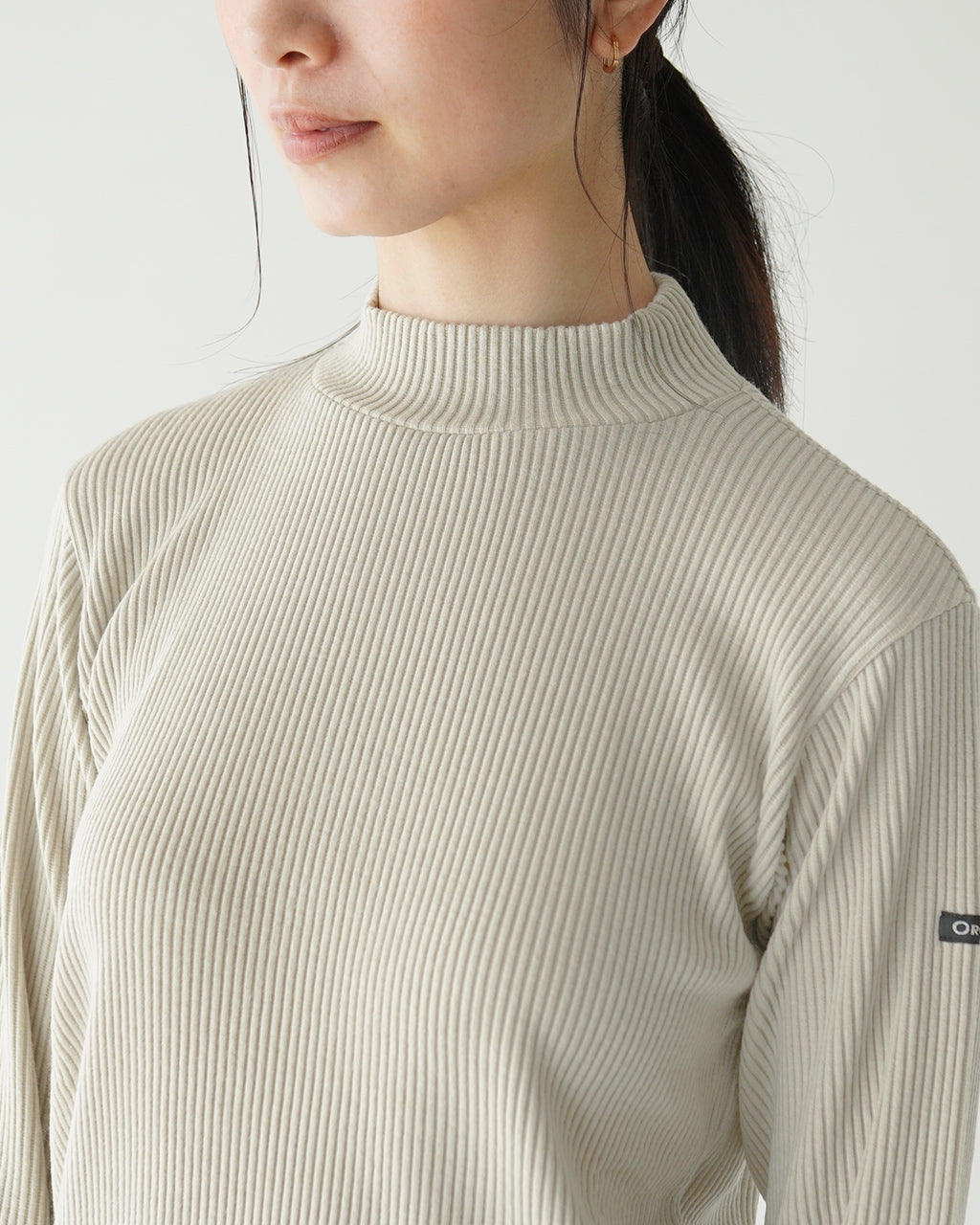 【アウトレット！30%OFF】ORCIVAL オーシバル モックネック ロングスリーブ プルオーバー MOCK NECK L/S PULLOVER OR-C0383 MOR