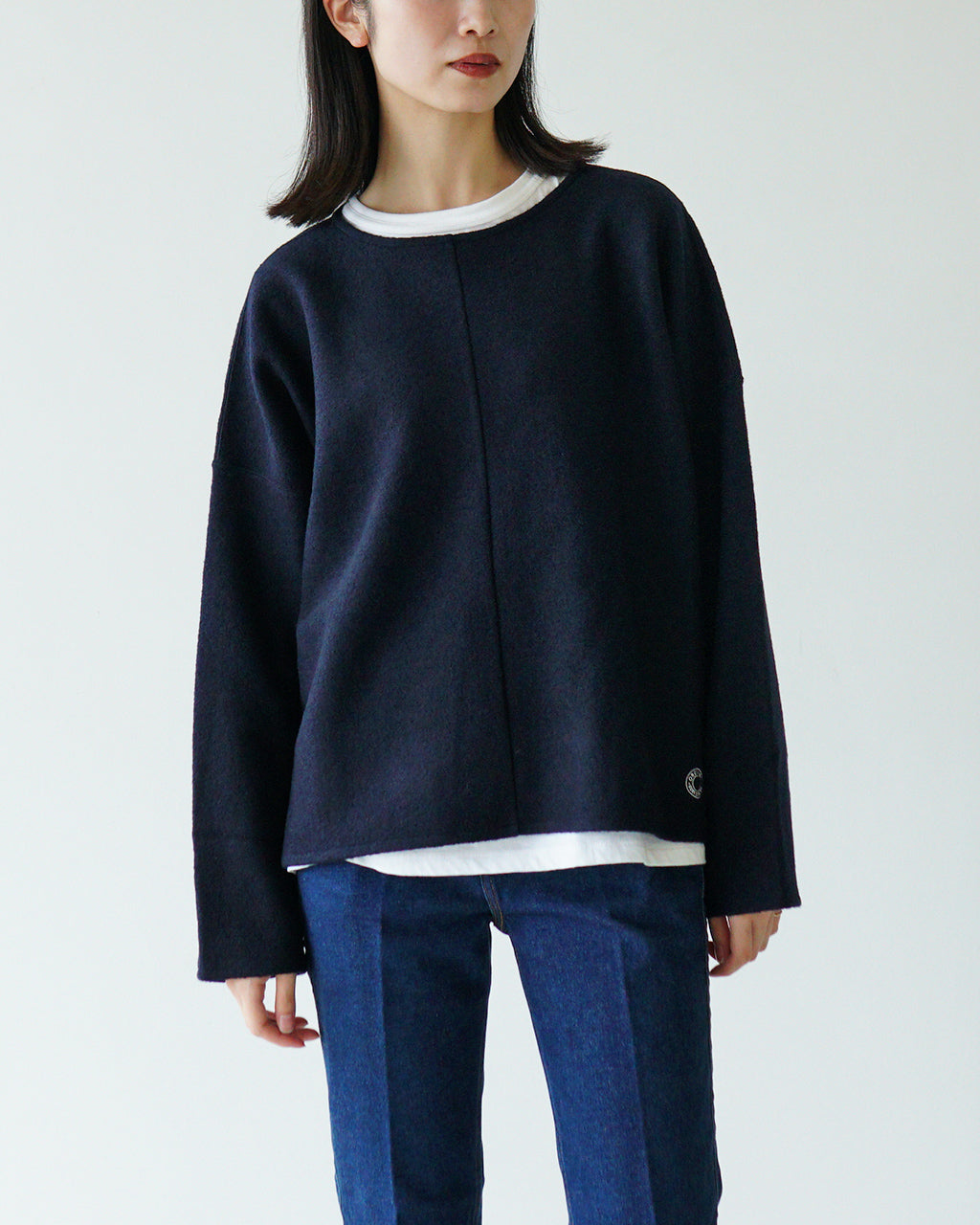 【SALE！20%OFF】ORCIVAL オーシバル カットソー クルーネックプルオーバー Wool Pile Jersey Pullover ウールジャージー OR-C037 WPJ 【送料無料】