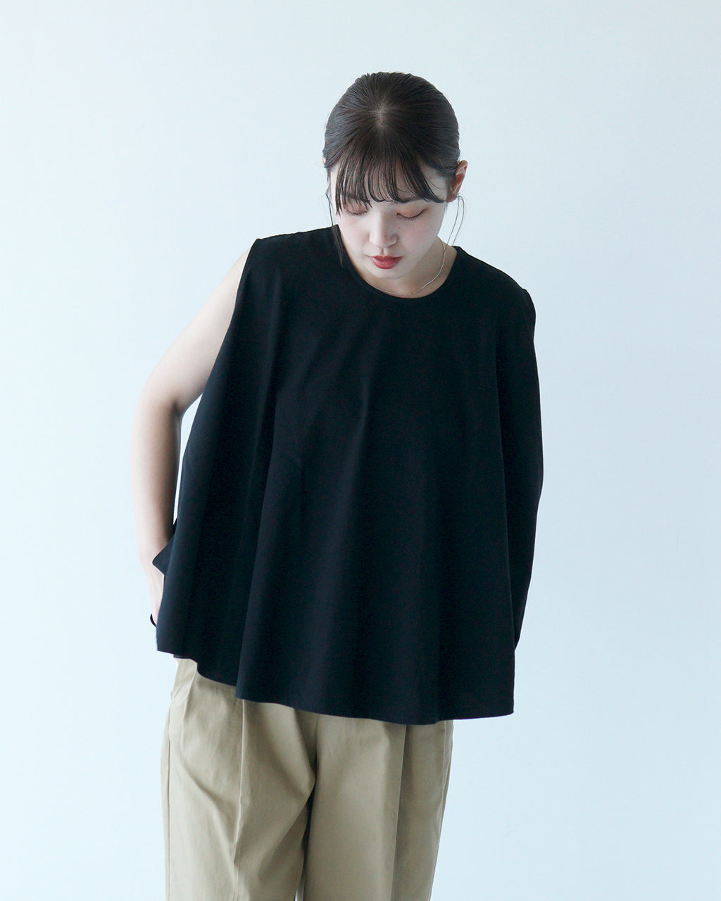 【先行予約：2025年4月上旬頃入荷予定】ORCIVAL オーシバル ノースリーブブラウス トップス SLEEVELESS BLOUSE OR-C0422 OEJ【クーポン対象外】【送料無料】