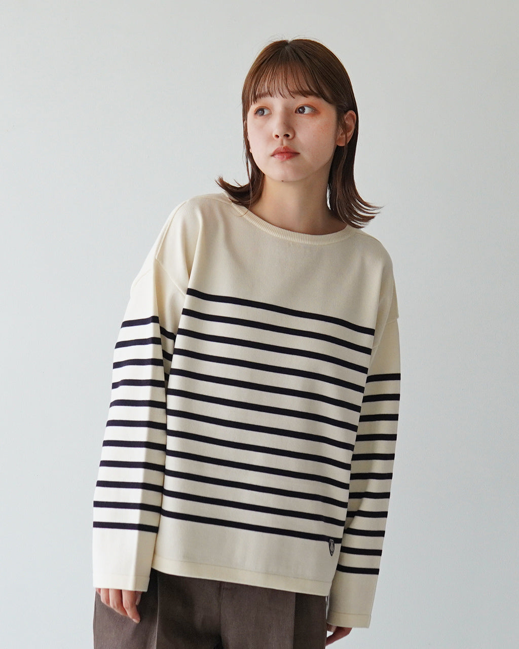 【SALE！40%OFF】ORCIVAL オーシバル  ニット ボートネック プルオーバー BOAT NECK PULLOVER OR-D0101 CRA ボーダー【送料無料】