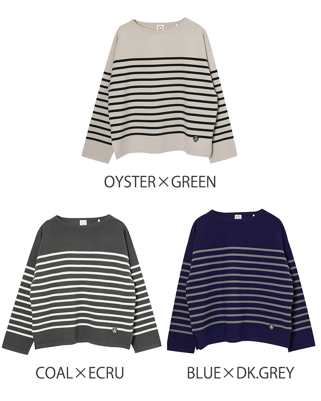 【SALE！40%OFF】ORCIVAL オーシバル  ニット ボートネック プルオーバー BOAT NECK PULLOVER OR-D0101 CRA ボーダー【送料無料】