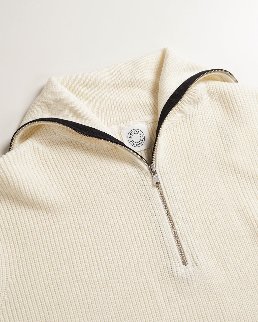 【SALE！30%OFF】ORCIVAL オーシバル セーラーカラー ハーフジップニット  Sailor Collar Half Zip Knit プルオーバー OR-D0105 EFM