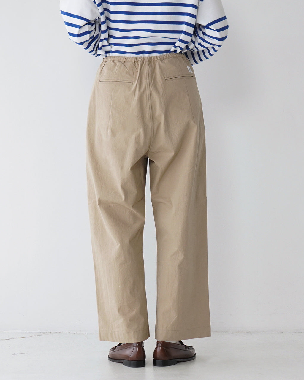 ＼早得24時間限定ポイント10倍／ORCIVAL オーシバル ワイド イージーパンツ WIDE EASY PANTS ウエストゴム 2タック リラックスフィット OR-E0198 CNB【送料無料】