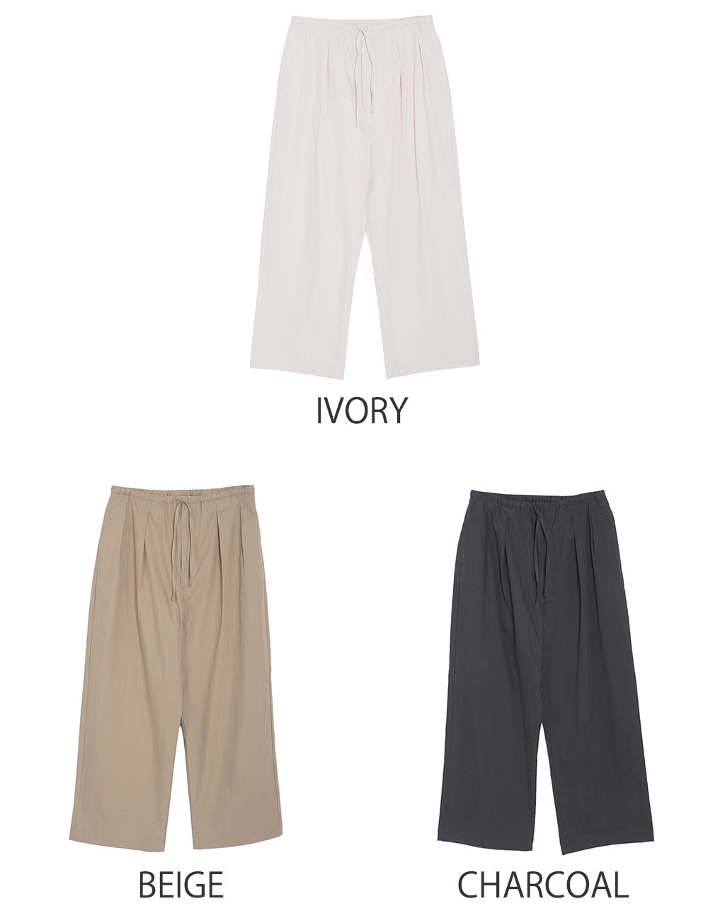 ＼早得24時間限定ポイント10倍／ORCIVAL オーシバル ワイド イージーパンツ WIDE EASY PANTS ウエストゴム 2タック リラックスフィット OR-E0198 CNB【送料無料】