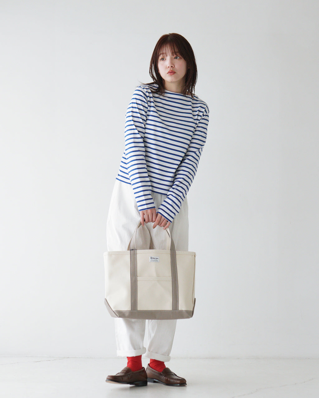 ORCIVAL オーシバルトートバッグ ミディアム TOTE BAG MEDIUM 鞄 OR-H0284 KWC【送料無料】