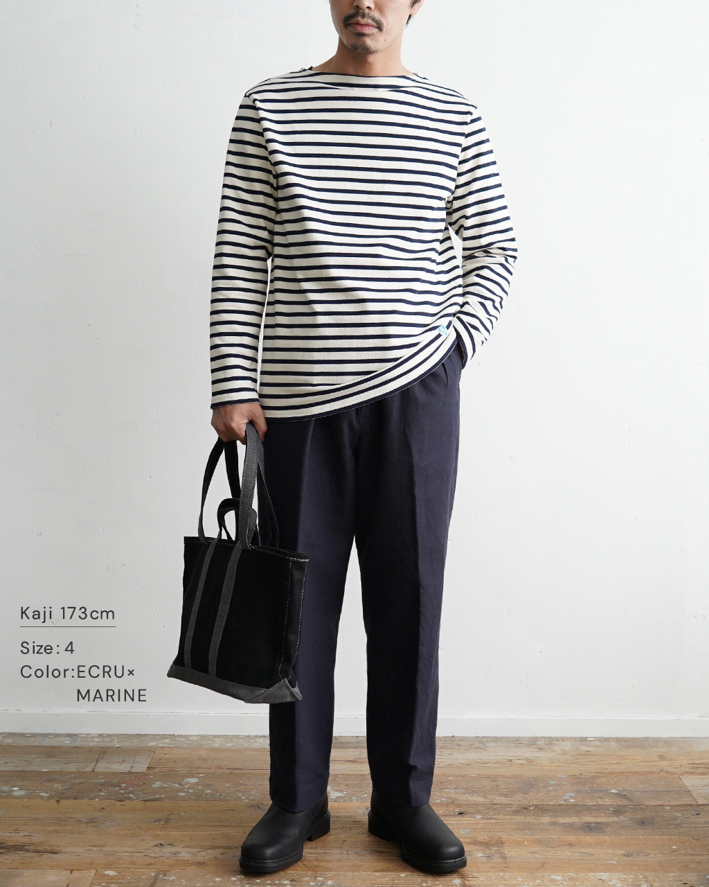 【SALE！40%OFF】ORCIVAL オーシバル ボートネック ロングスリーブ プルオーバー BOAT NECK L/S P.O. ボーダー カットソー B211