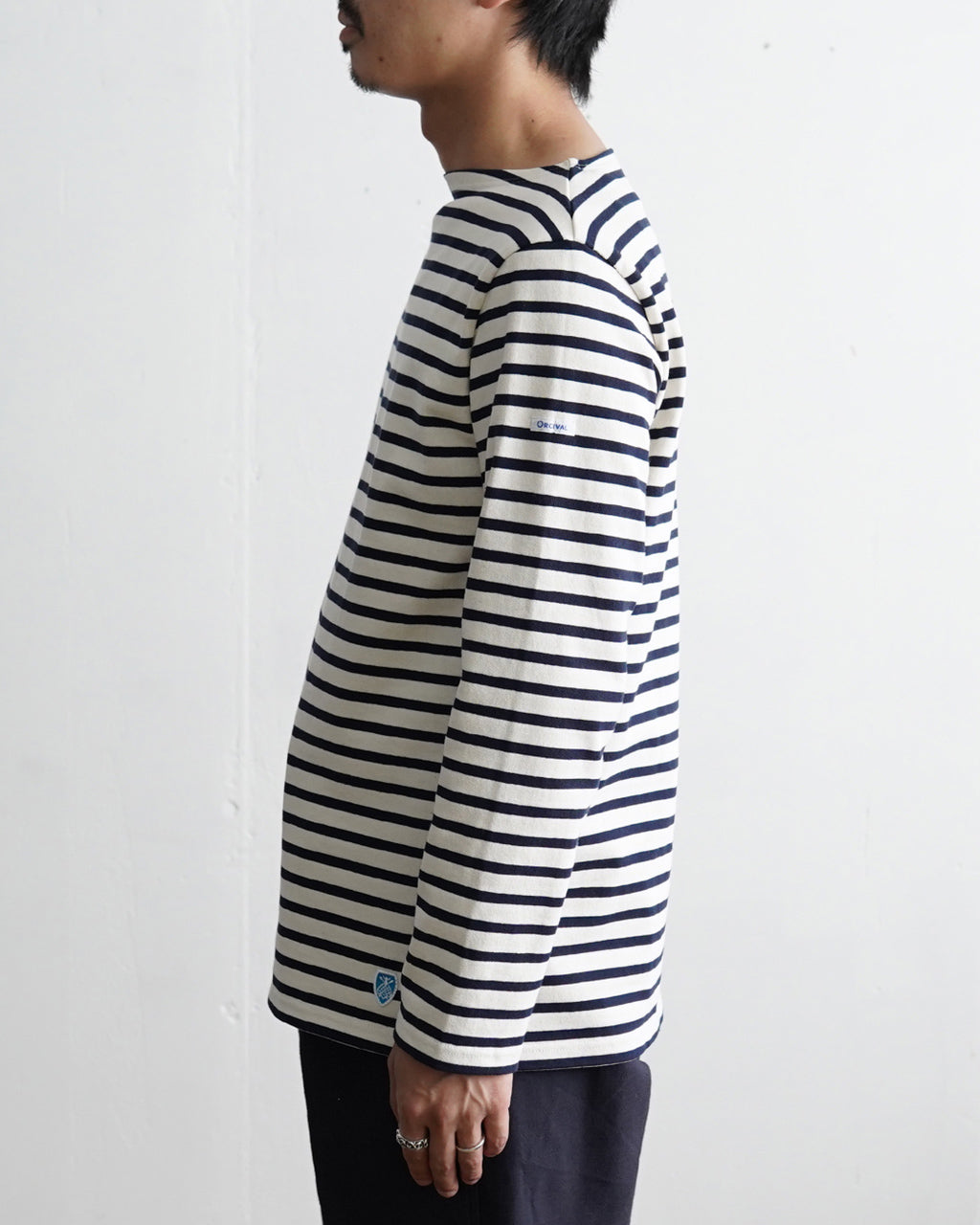 ORCIVAL オーシバル ボートネック ロングスリーブ プルオーバー BOAT NECK L/S P.O. ボーダー カットソー B211