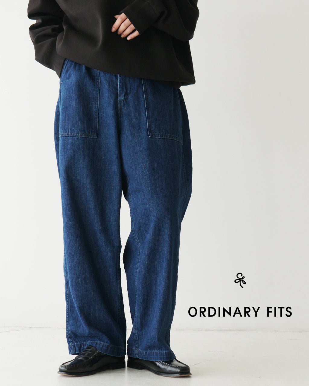 ORDINARY FITS オーディナリーフィッツ デニムパンツ ジェームス ジーンズ ユーズド JAMES FATIGUE DENIM USED 101J-01-324【クーポン対象外】【送料無料】