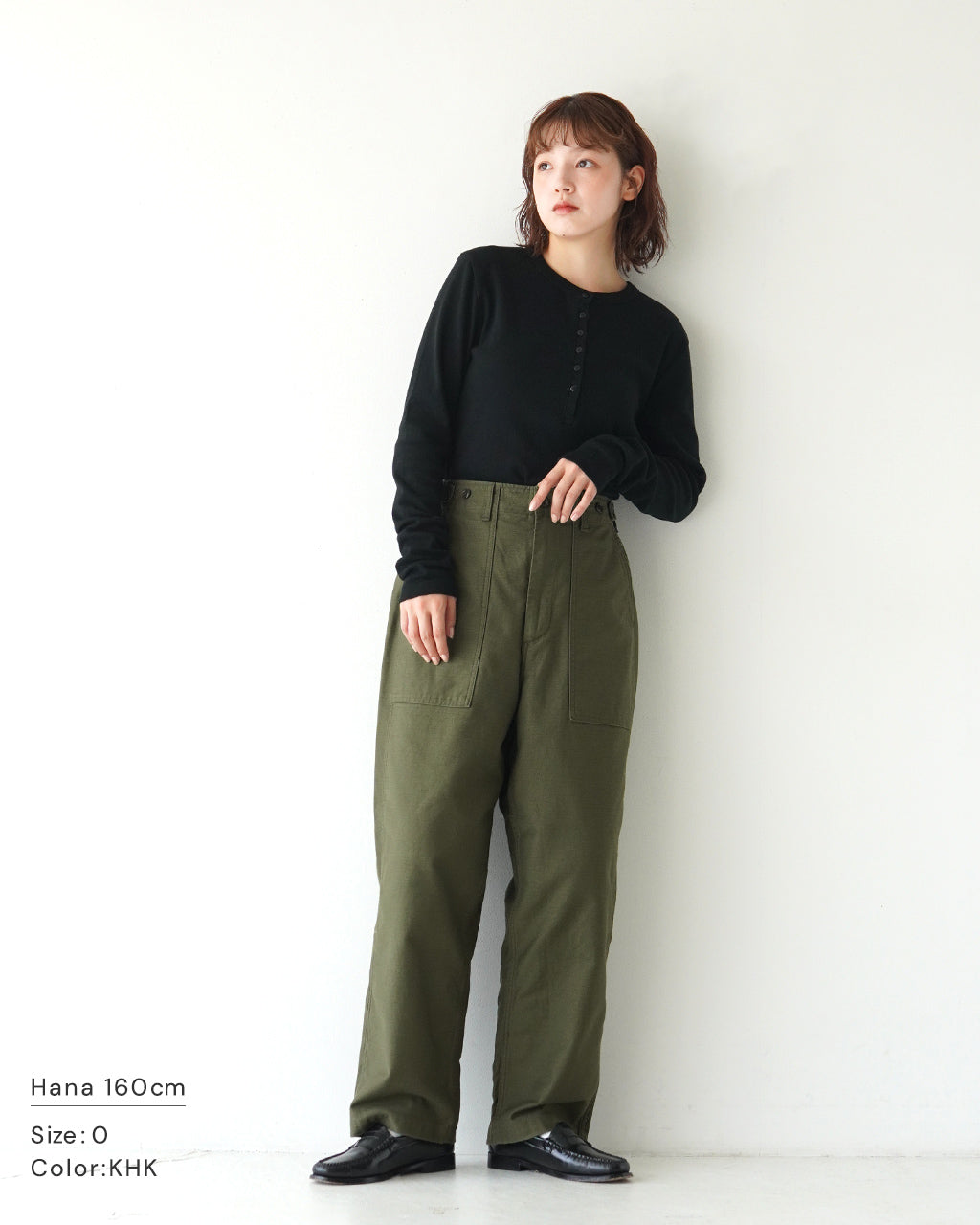 ORDINARY FITS オーディナリーフィッツ ジェームス ファティーグ バック サテン JAMES FATIGUE BACK SATIN ベイカーパンツ 101J-02-324【送料無料】【クーポン対象外】