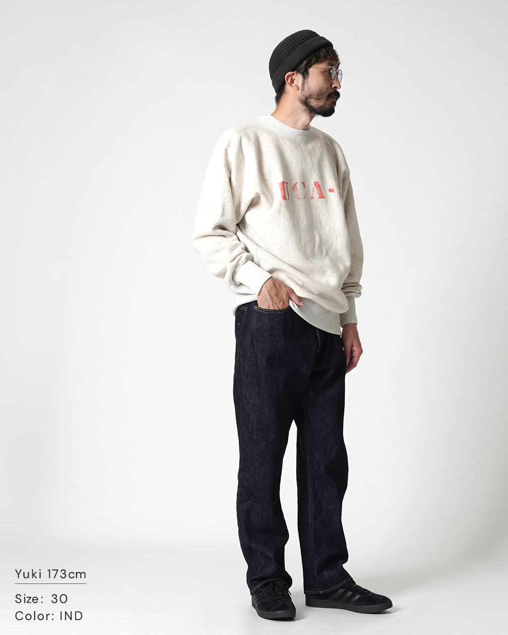 ORDINARY FITS オーディナリーフィッツ タイプ ルーズ ワンウォッシュ type loose one wash デニムパンツ 117OW-224【送料無料】