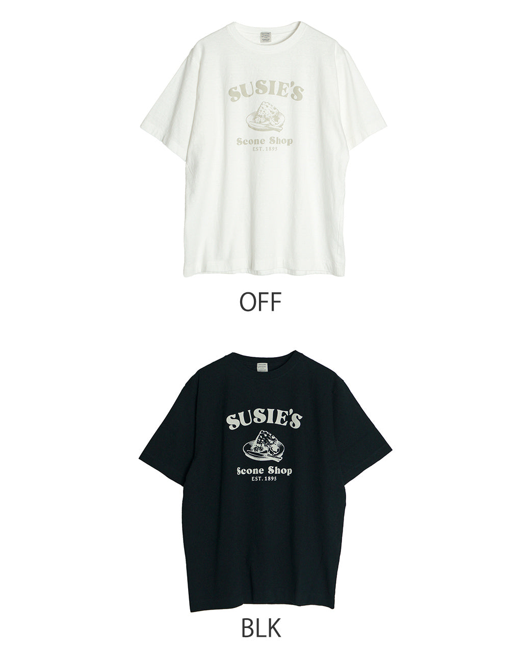 ORDINARY FITS オーディナリーフィッツ プリント Tシャツ スージー PRINT TEE SUSIE   OF-C101