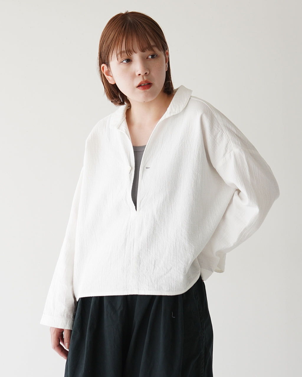 ORDINARY FITS オーディナリーフィッツ ショート ブラウス SHORT BLOUSE   OF-S102【送料無料】