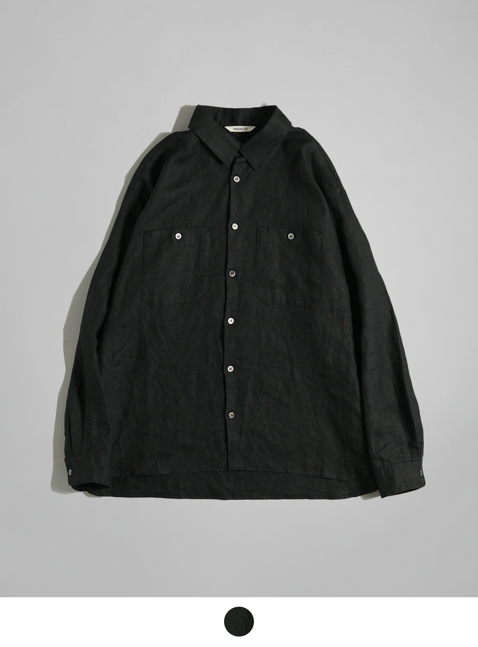 ORDINARY FITS オーディナリーフィッツ リネン ワーク シャツ LINEN WORK SHIRTS OF-S112【送料無料】