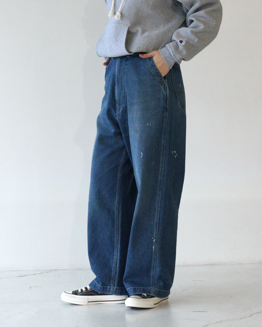 ORDINARY FITS オーディナリーフィッツ デニムパンツ BELL PANTS ベルパンツ ワイド OF-P180【送料無料】