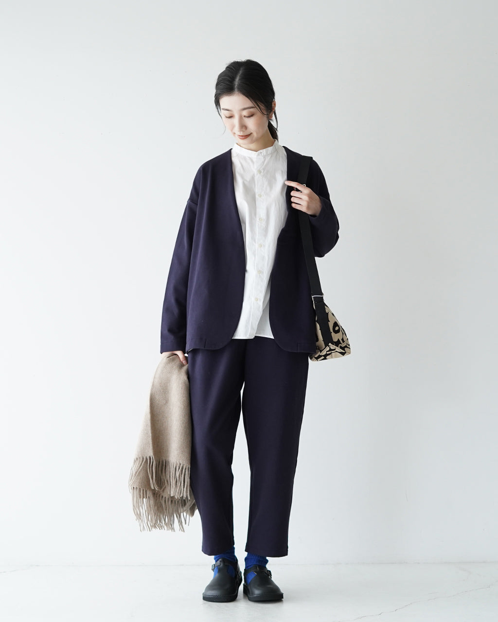 【SALE！20%OFF】Organic handloom オーガニックハンドルーム Tストラップ フラットシューズ GUNA グナー Tバーシューズ レザー OH003009【送料無料】