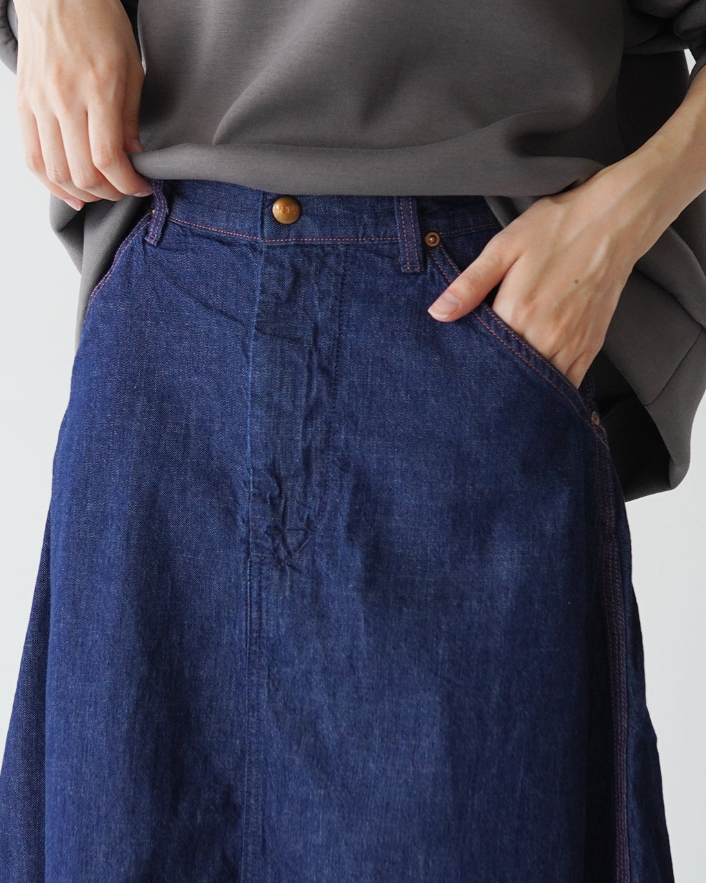 orSlow オアスロウ デニム ペインター ロングスカート DENIM PAINTER LONG SKIRT ロングスカート 00-4136-81【送料無料】