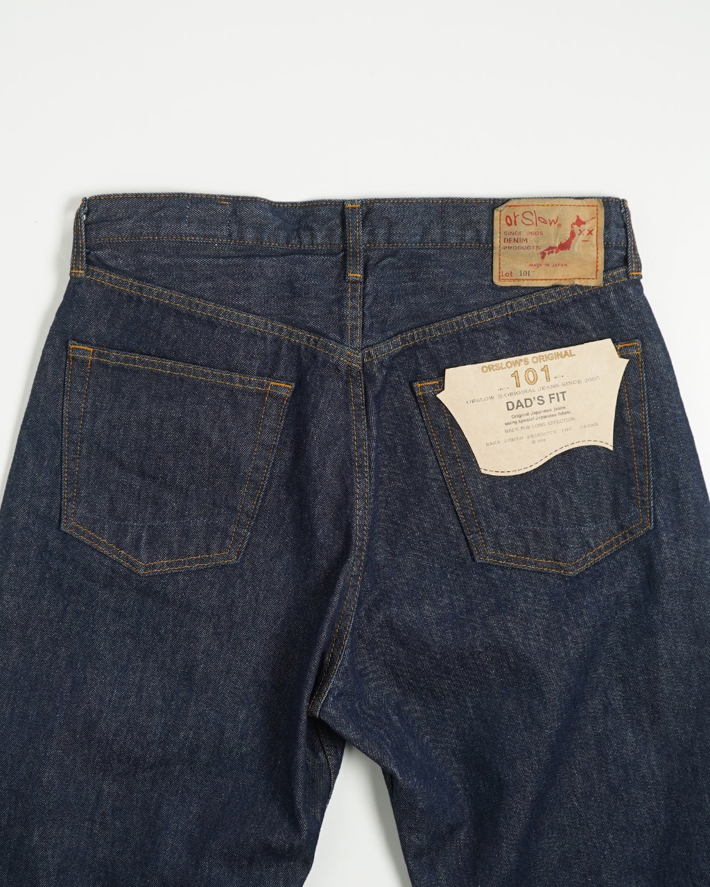 orSlow オアスロウ デニムパンツ 101 DAD'S FIT DENIM PANTS ダッズフィット ジーンズ ジーパン フルレングス ボトムス 01-1010W-81【クーポン対象外】