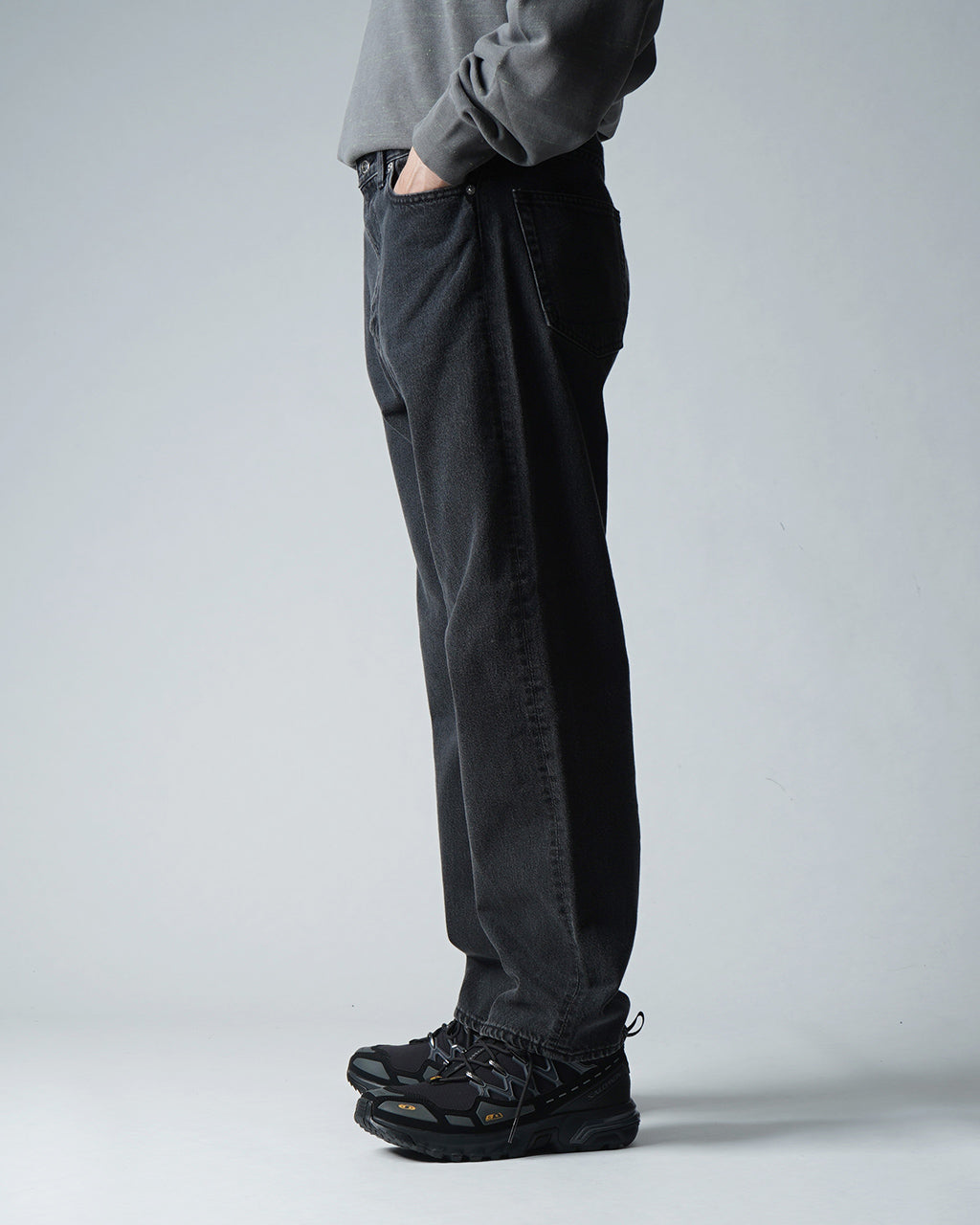 orSlow オアスロウ ブラックデニムパンツ 101 DAD'S FIT DENIM PANTS ダッズフィット ジーンズ  01-1010W-D61S【送料無料】