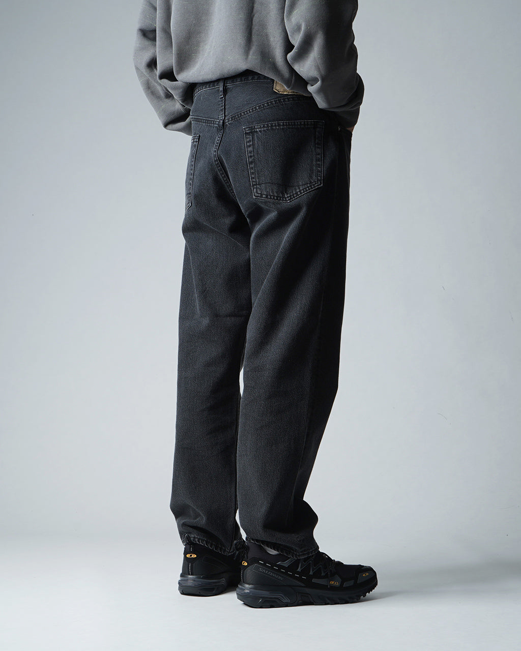 【SALE！20%OFF】orSlow オアスロウ ブラックデニムパンツ 101 DAD'S FIT DENIM PANTS ダッズフィット ジーンズ  01-1010W-D61S