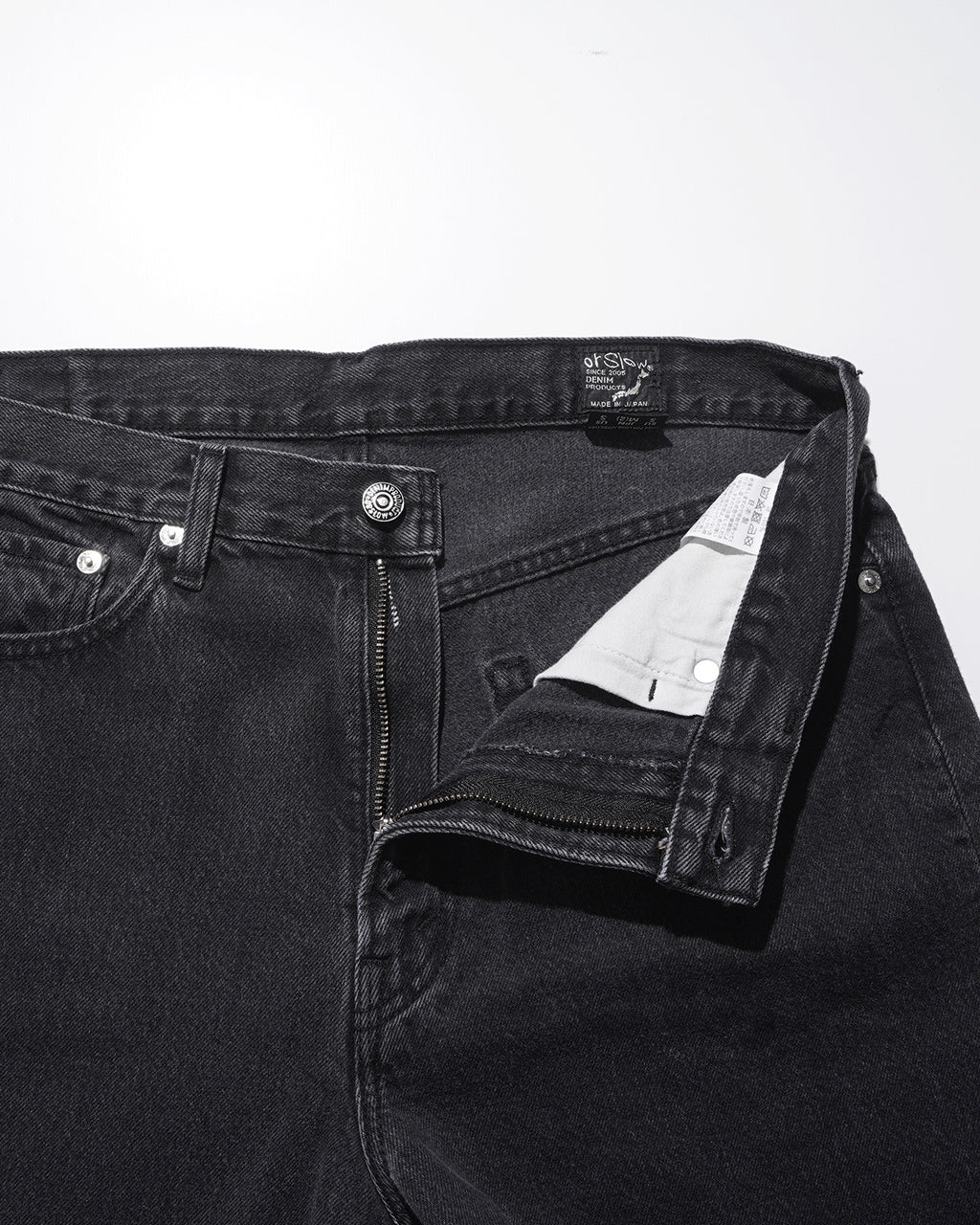 orSlow オアスロウ ブラックデニムパンツ 101 DAD'S FIT DENIM PANTS ダッズフィット ジーンズ  01-1010W-D61S【送料無料】